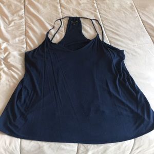 Blue tank top